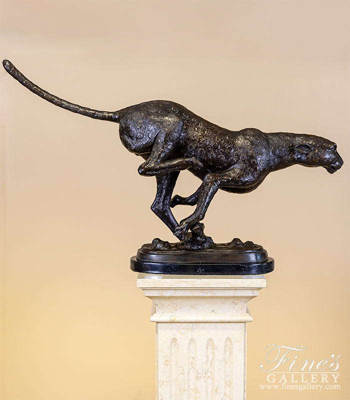 Search Result For Bronze Statues  - Bronze Cheetah Statue - BS-1041